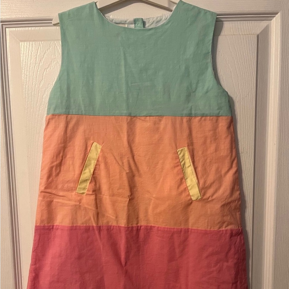 Girls’ The Oaks Apparel tricolored dress
